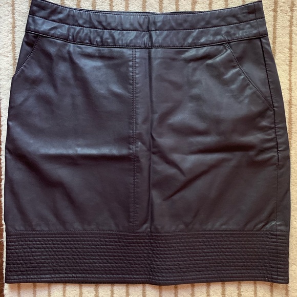 Anthropologie Dresses & Skirts - Anthropologie Vanessa Virginia Faux Leather Skirt Anthropologie Dresses & Skirts - Anthropologie Vanessa Virginia Faux Leather Skirt